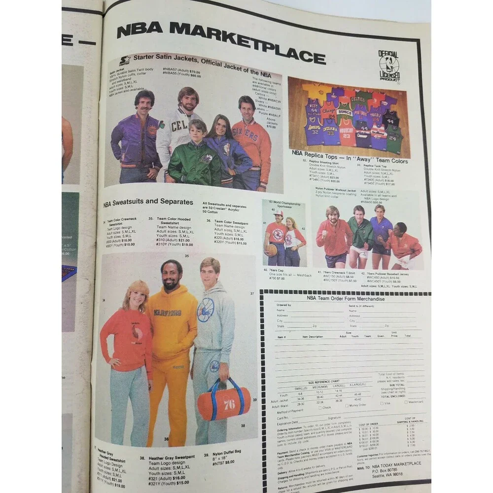 RARE 1984 NBA Today Newspaper Magazine Basketball CELTICS Red Auerbach VTG 80s